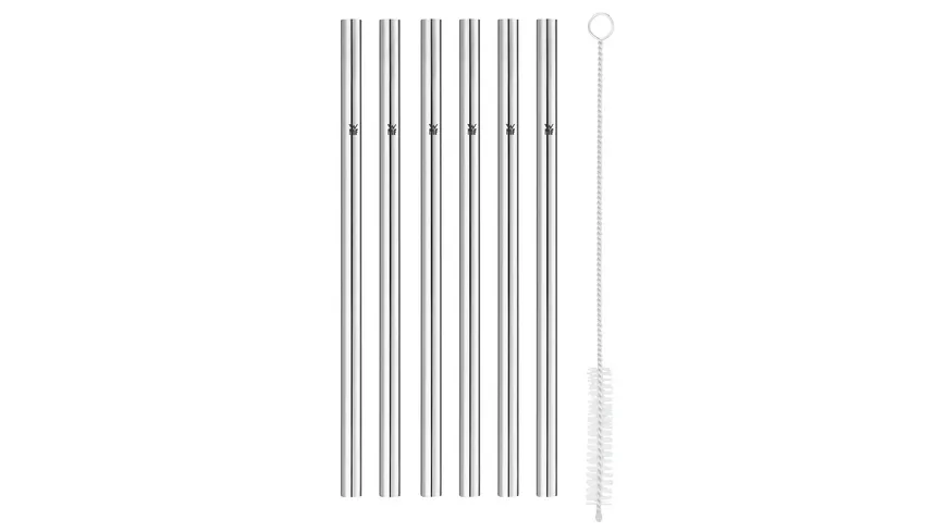 WMF Trinkhalm-Set Baric inkl. Bürste 18cm 6-tlg.