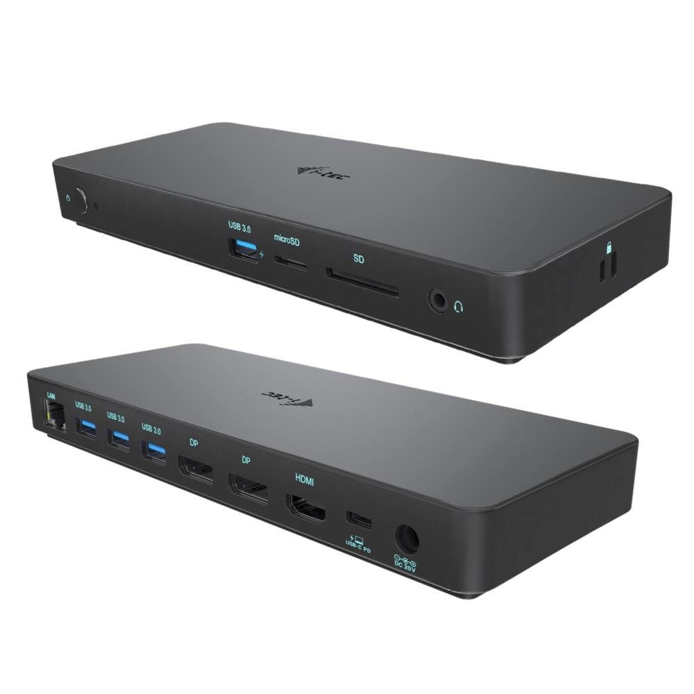 I-TEC Laptop-Dockingstation USB-C/Thunderbolt Triple Display Docking Station + Power Delivery 100W