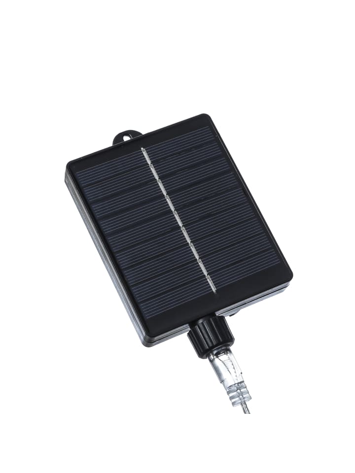 MARELIDA LED Solar Lichterkette Seil mit Fernbedienung, USB L: 5m in braun günstig kaufen onesize