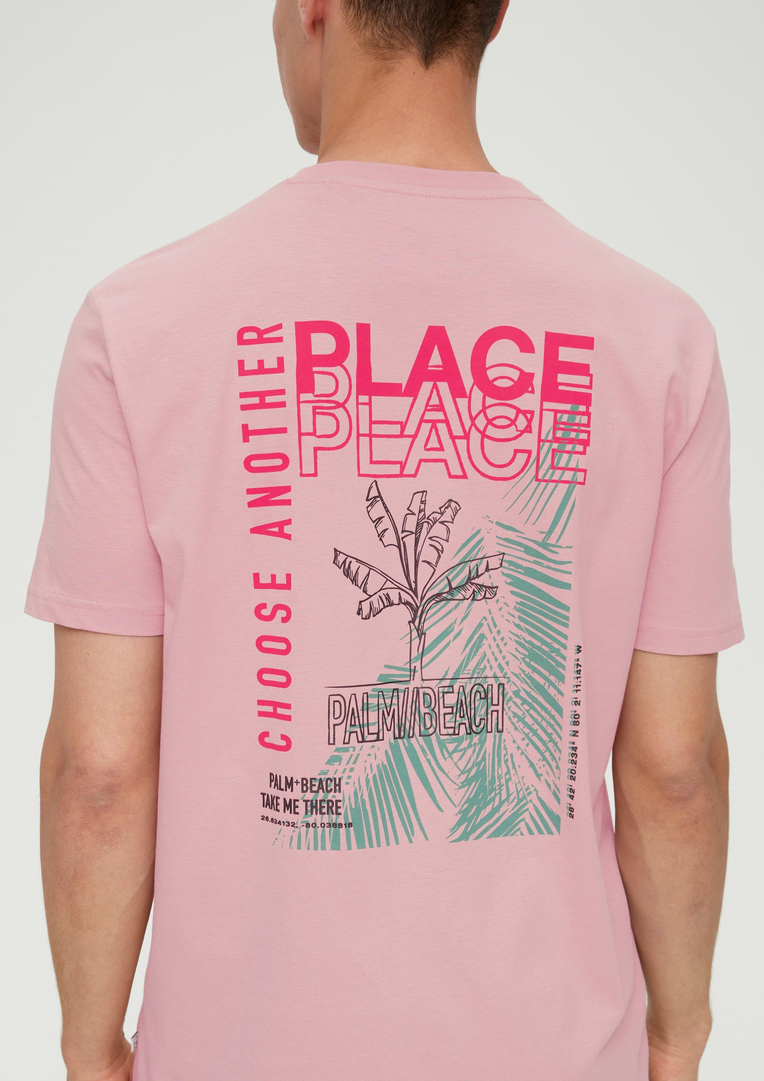 Baumwollshirt mit Rückenprint  2129760-41D0