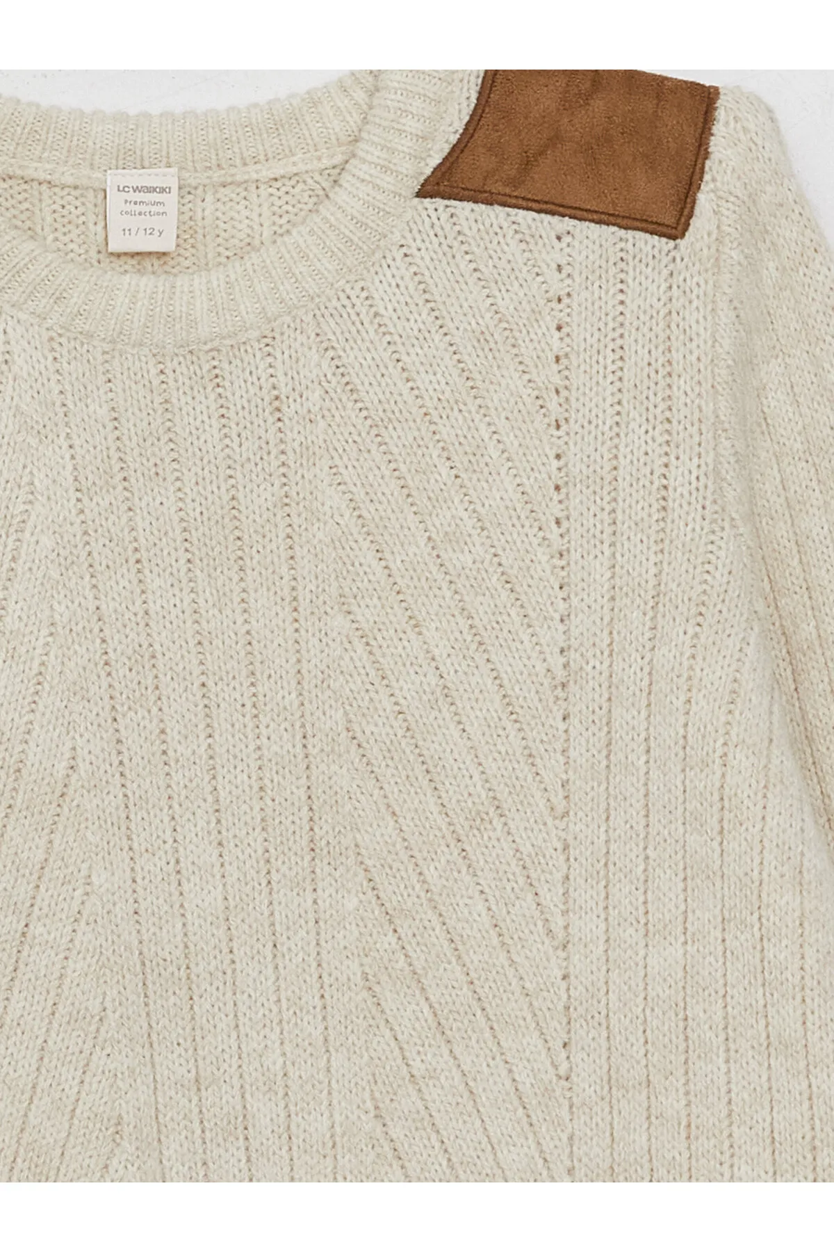 LC Waikiki  Langarm-Strickpullover für Jungen mit Rundhalsausschnitt