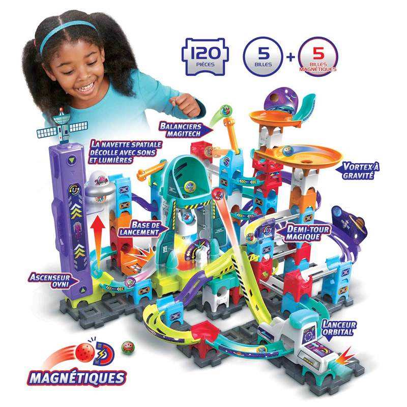 Circuit de billes Marble Rush Space magnetik