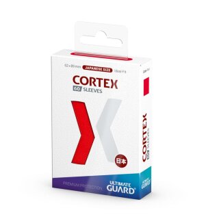 Ultimate Guard Cortex Sleeves Japanische Größe Rot (60)