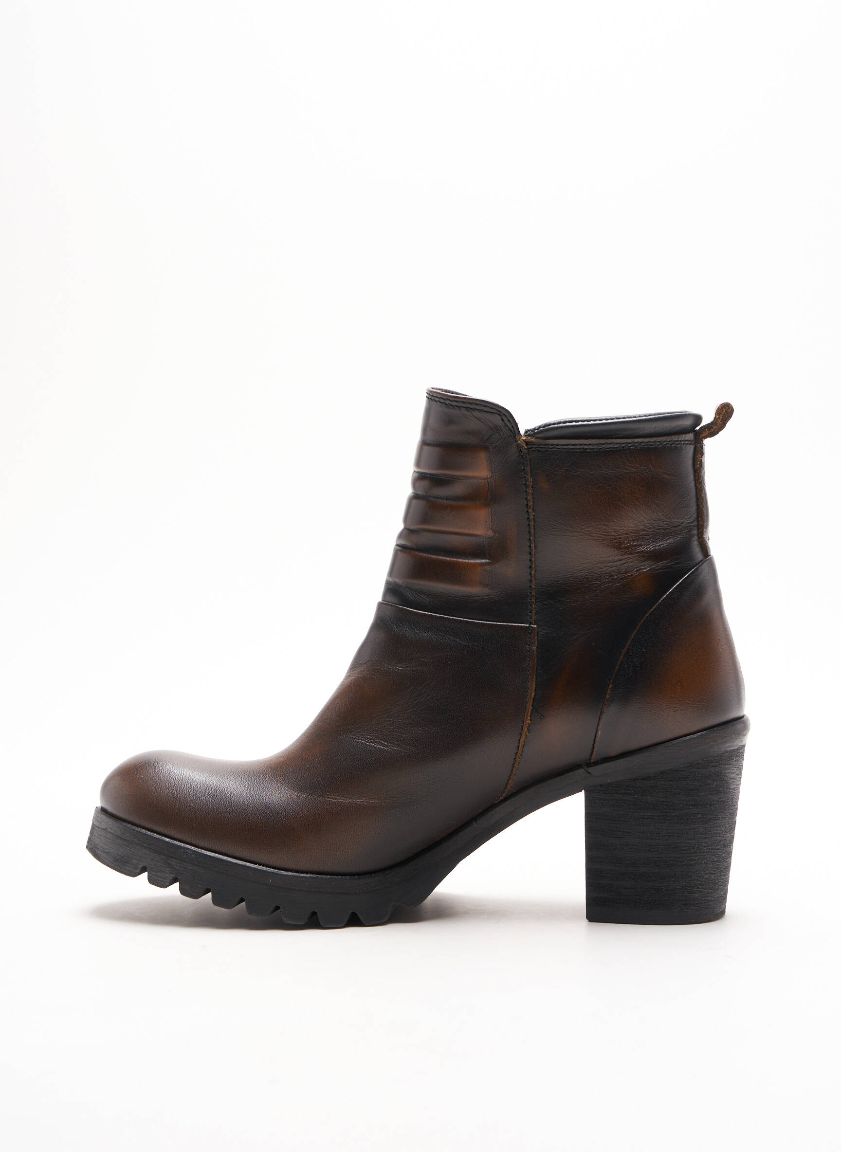 Bunker Bottines Femme couleur marron