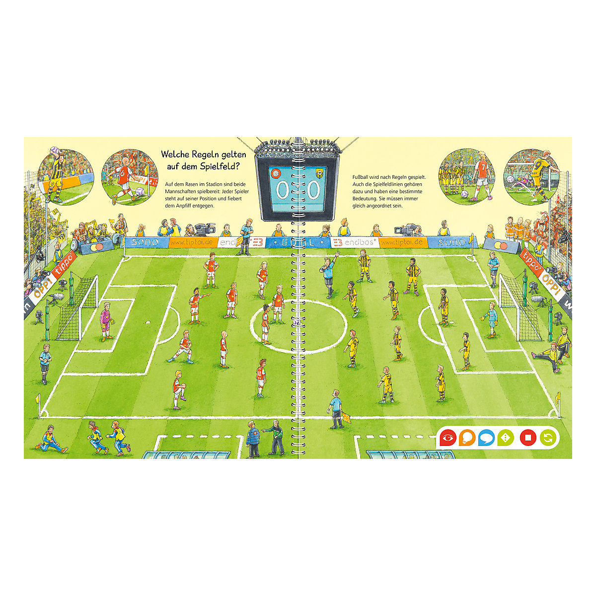tiptoi® WWW Die Welt des Fußballs