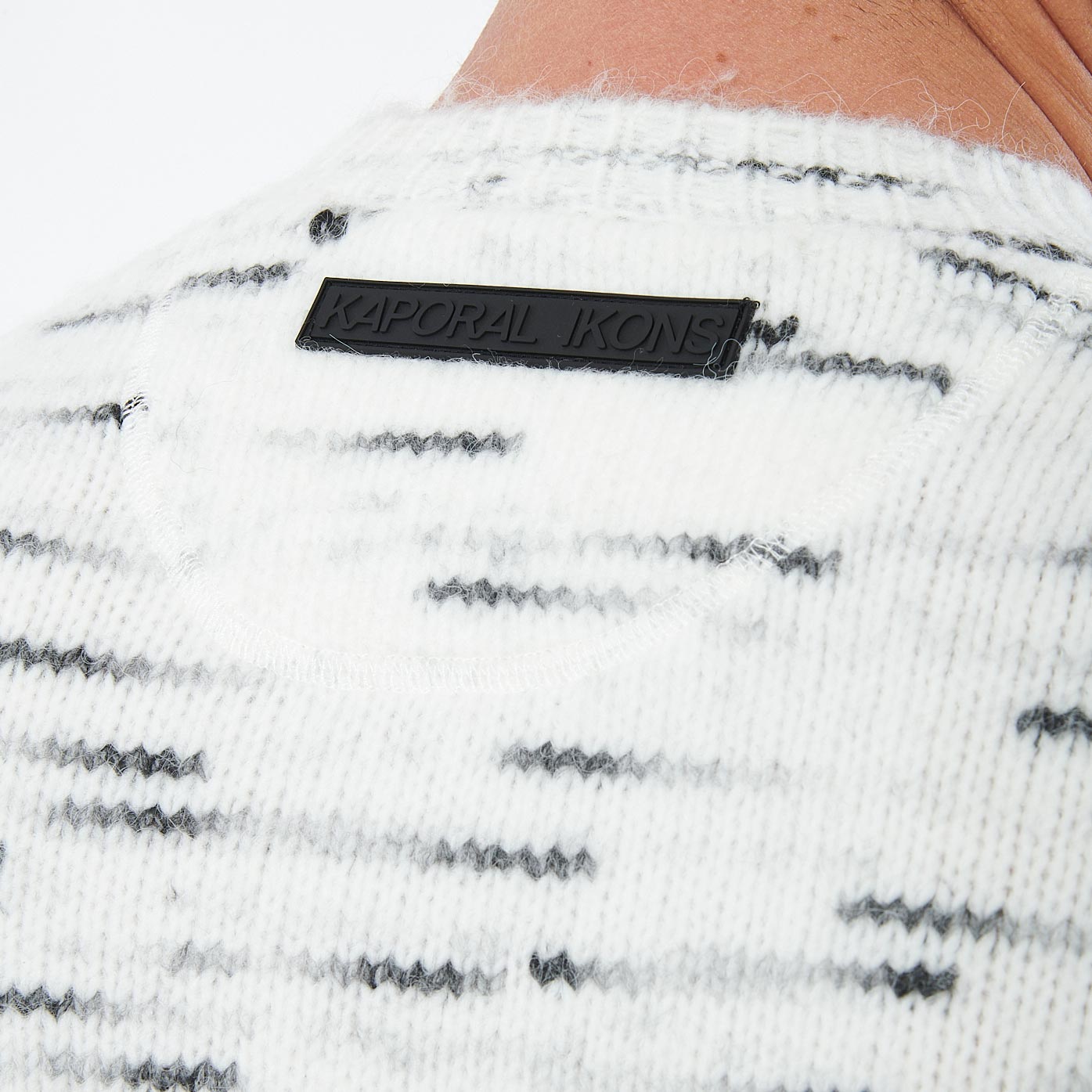 VANNE  Pull blanc homme