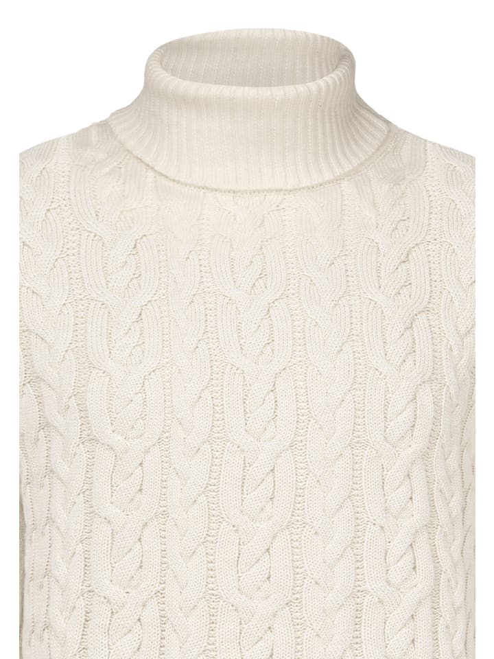 JIMMY SANDERS Rollkragenpullover in Ecru günstig kaufen