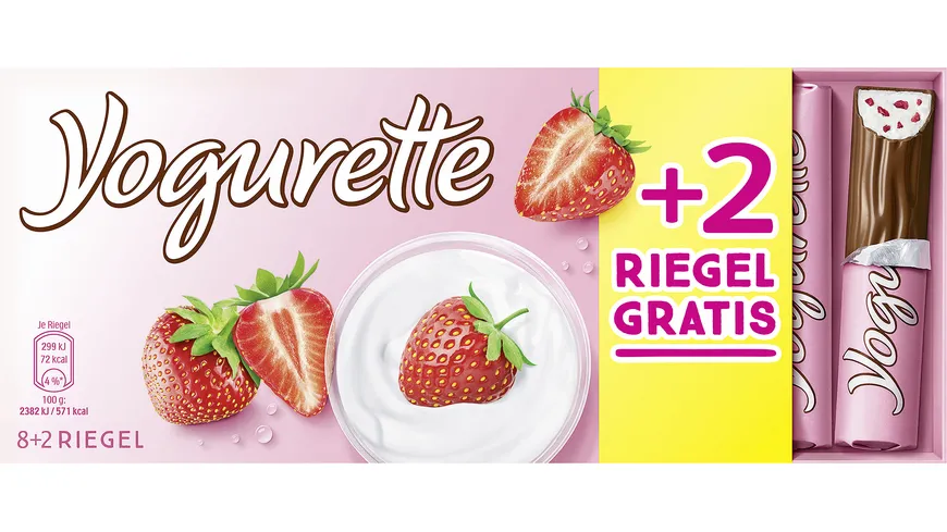 Yogurette Erdbeere 100 g