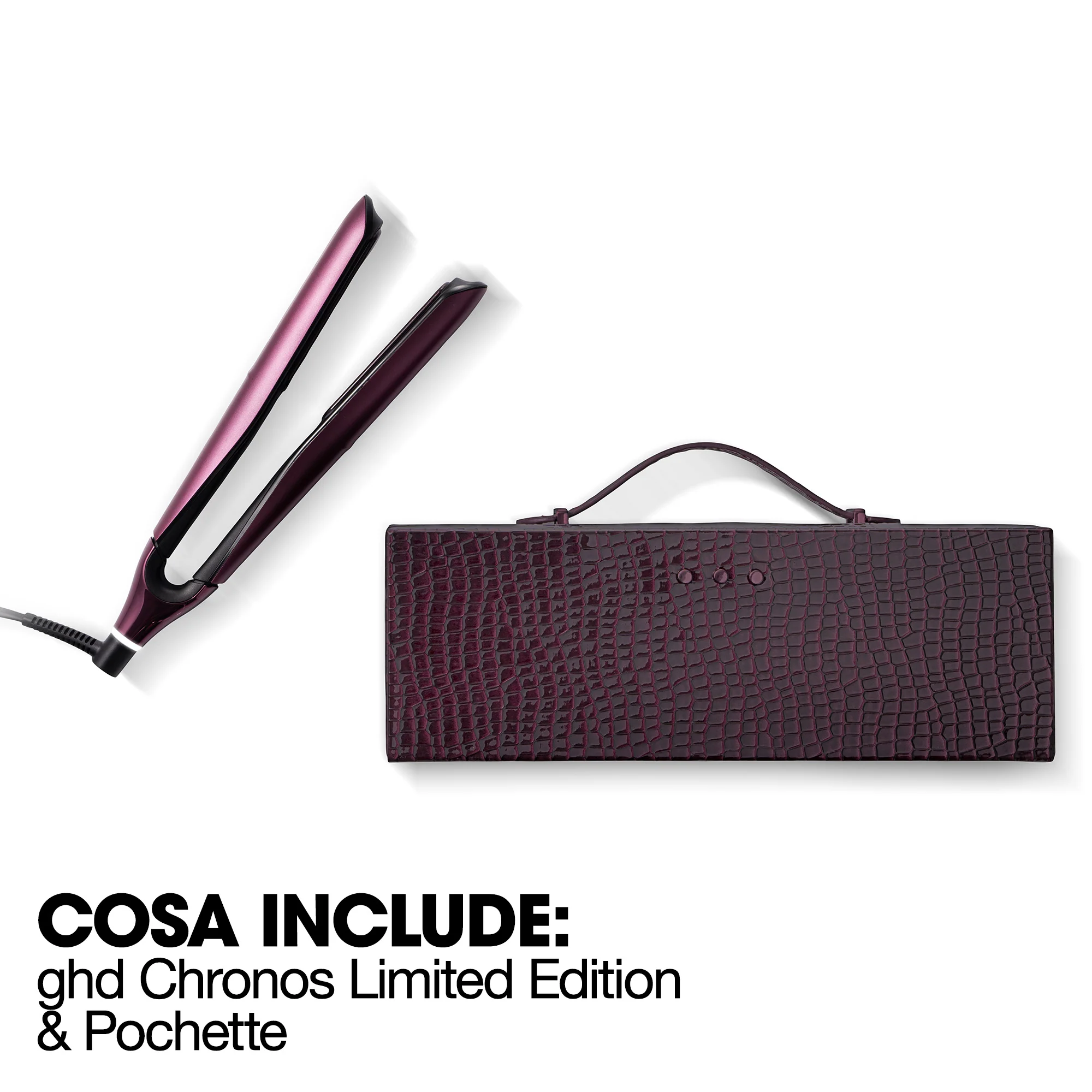 GHD Chronos Styler - Seturi de îngrijire a părului, plăci de îndreptat părul și truse cosmetice