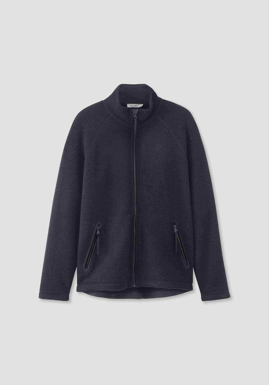 Wollfleece-Jacke aus reiner Bio-Merinowolle