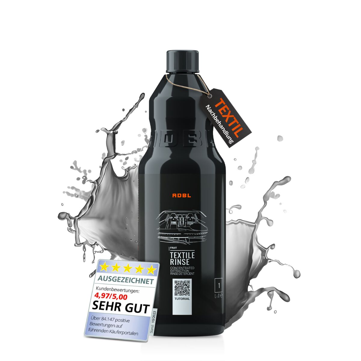 ADBL Textile Rinse Reiniger für Waschsauger 1L