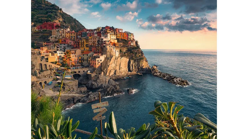 Ravensburger Puzzle - Blick auf Cinque Terre, 1500 Teile