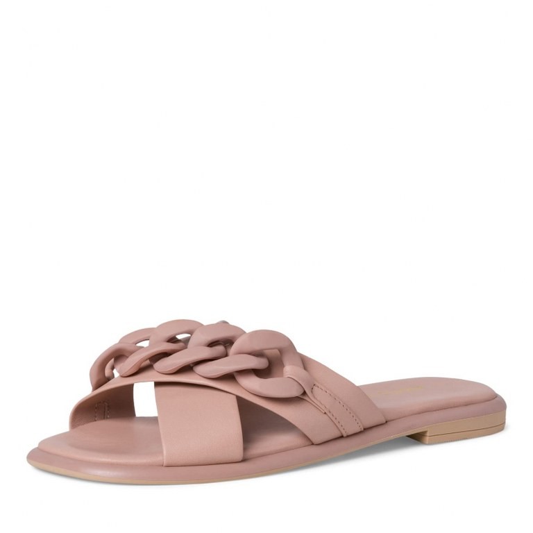 MARCO TOZZI Klassische Sandalen beige Da.-Pantolette
