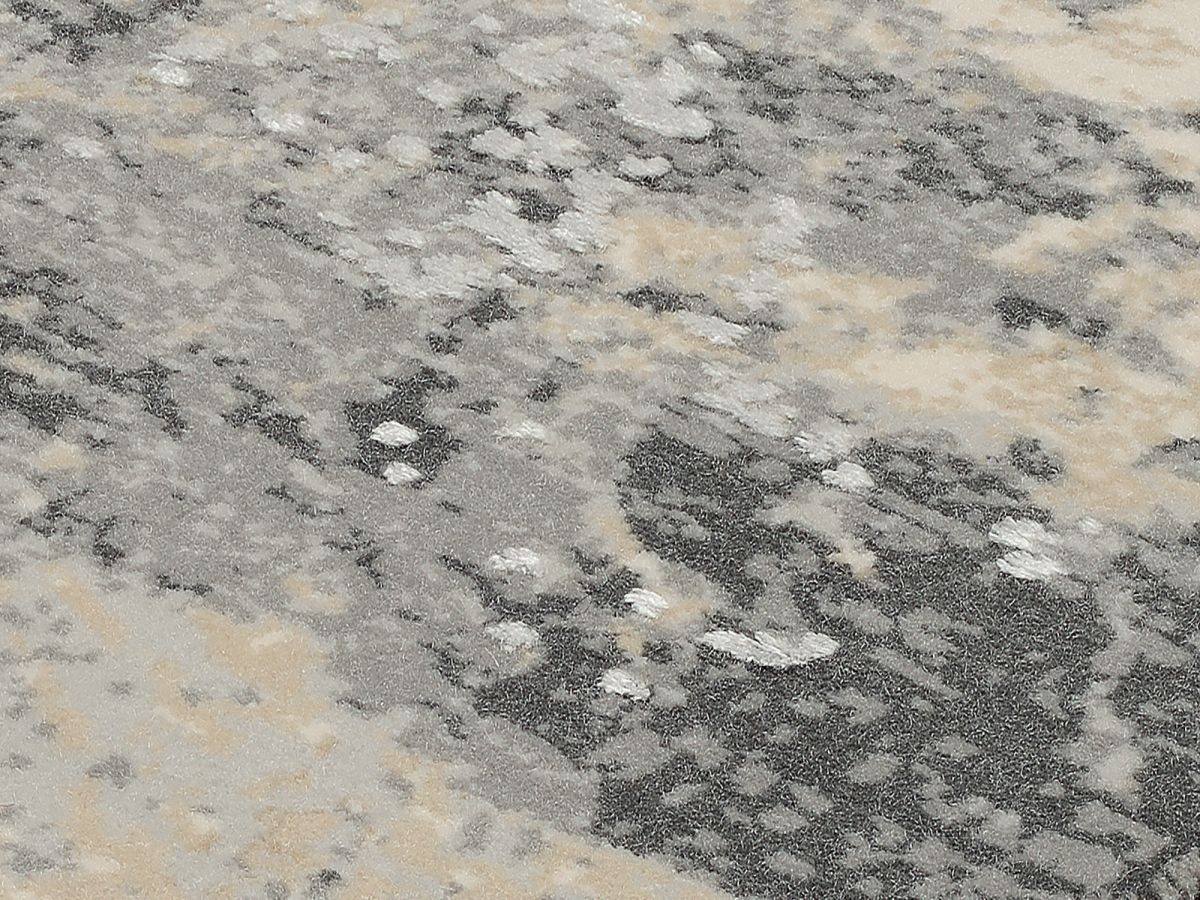 Webteppich Gala Beige-Grau 67 x 130 cm