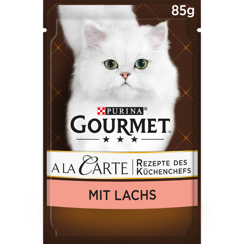 GOURMET Nassfutter GOURMET à la Carte 26x85g Lachs an feinem Gartengemüse