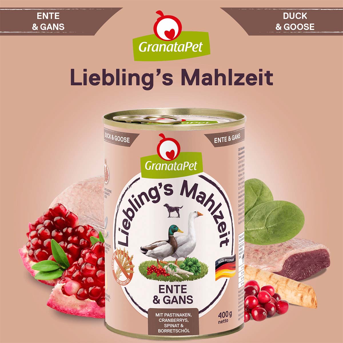 GranataPet Liebling's Mahlzeit Ente und Gans kaufen bei ZooRoyal
