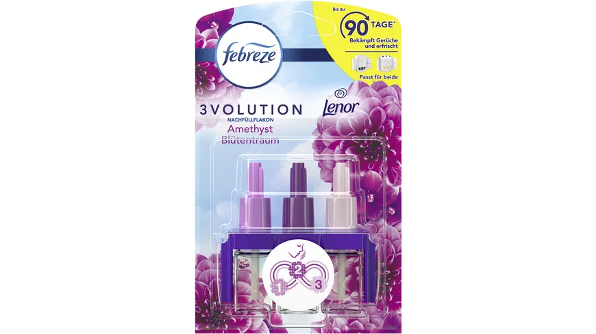 Febreze 3volution Lufterfrischer Duftstecker Nachfüllflakon Amethyst 20 ml