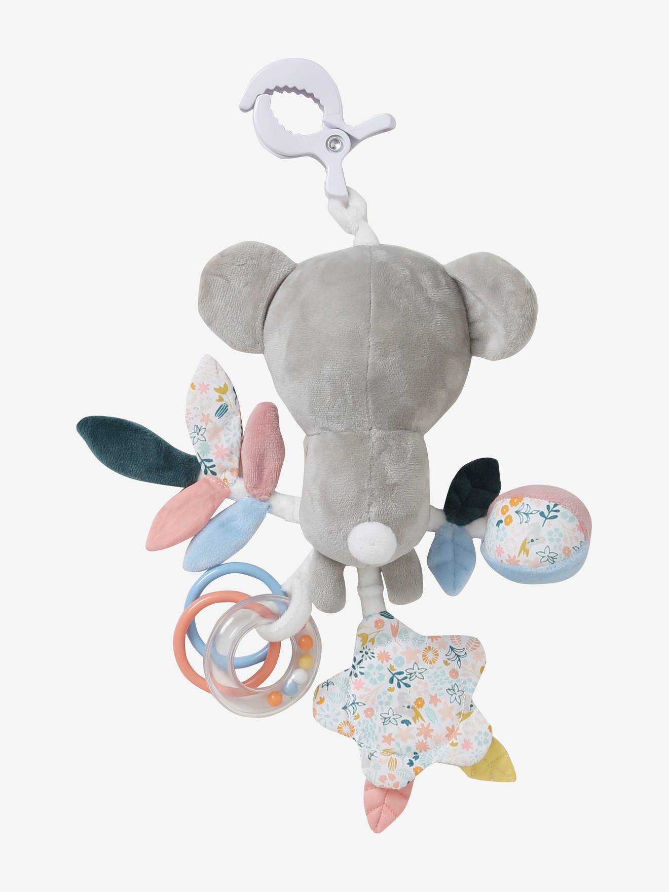 Jouet d'éveil avec pince KOALA rose