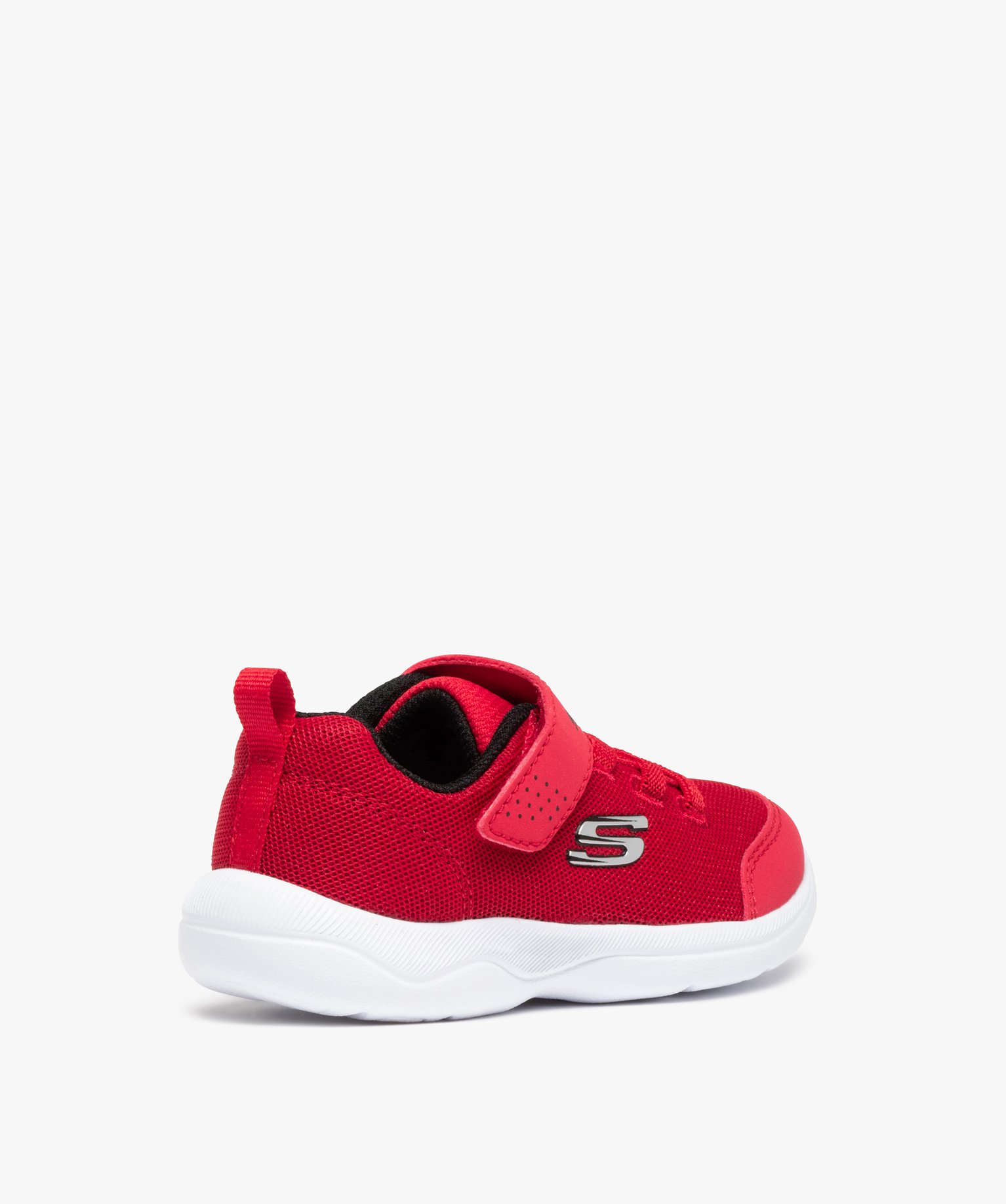 Baskets Garçon unies en mesh – Skechers Mini Wanderer rouge | GEMO