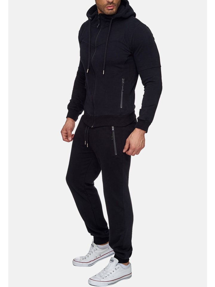RESLAD Trainingsanzug Basic Set in schwarz günstig kaufen