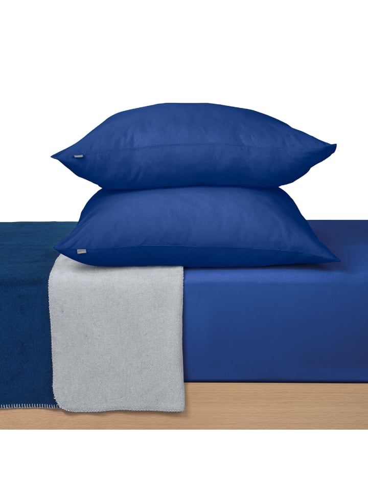 Schiesser Wohndecke Klara (150x200 cm) in Dunkelblau günstig kaufen 150 x 200 cm