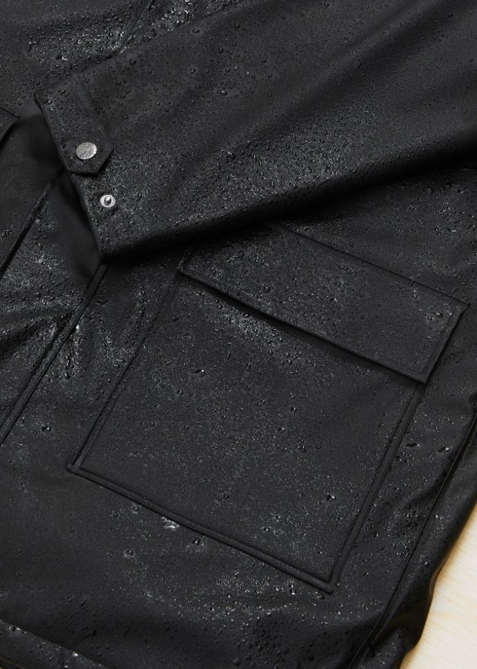 Winter Regenjacke mit Teddyfutter