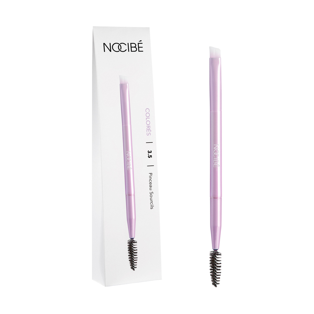Nocibé Pinceau Double embout Sourcils - 3.5 Colorés