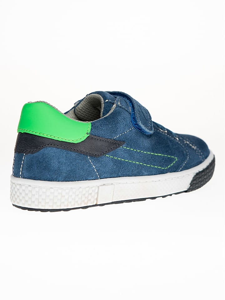 Ciao Leder-Sneakers in Blau günstig kaufen 30