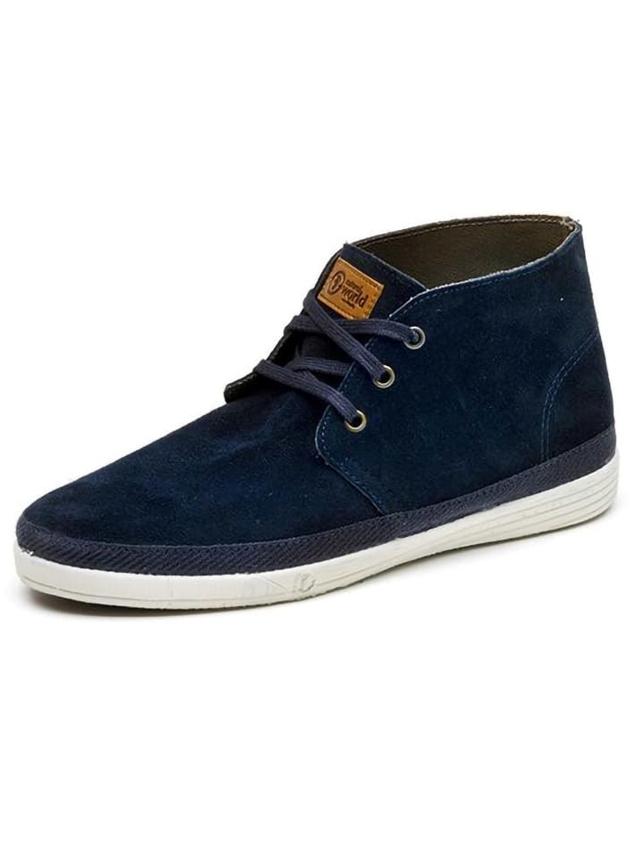 natural world Leder-Schnürschuhe in Dunkelblau günstig kaufen