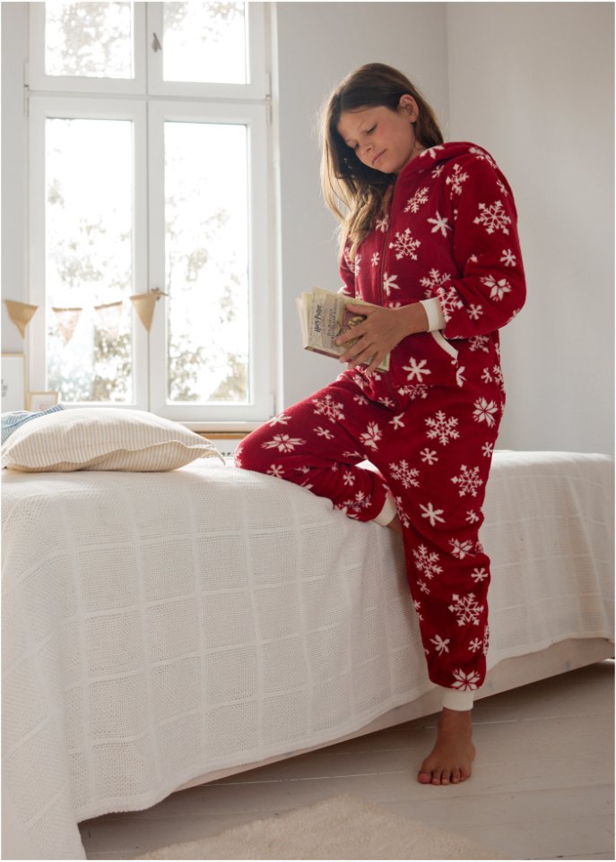 Mädchen Fleece-Overall