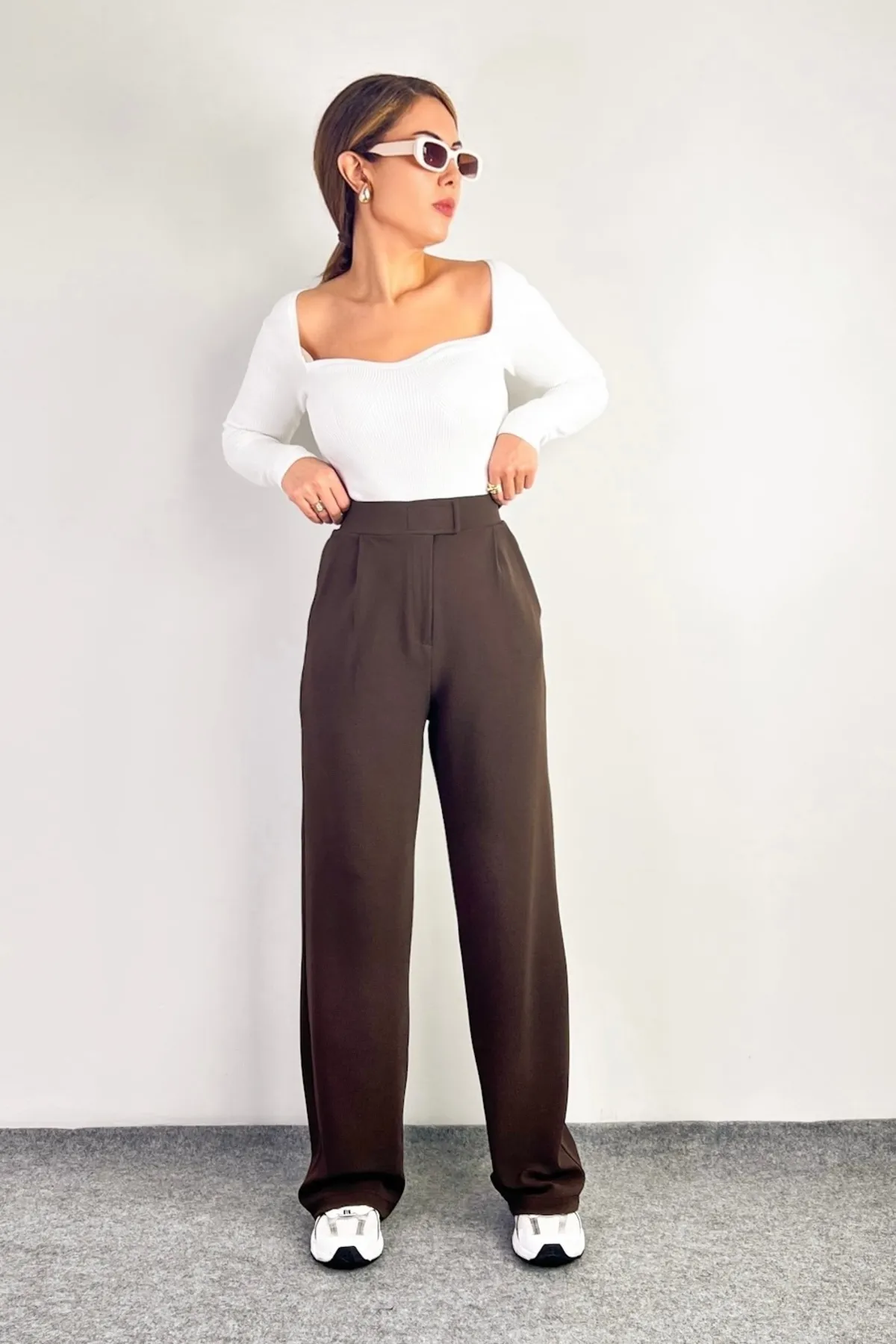 Ritnice  Hose - Braun - Relaxed