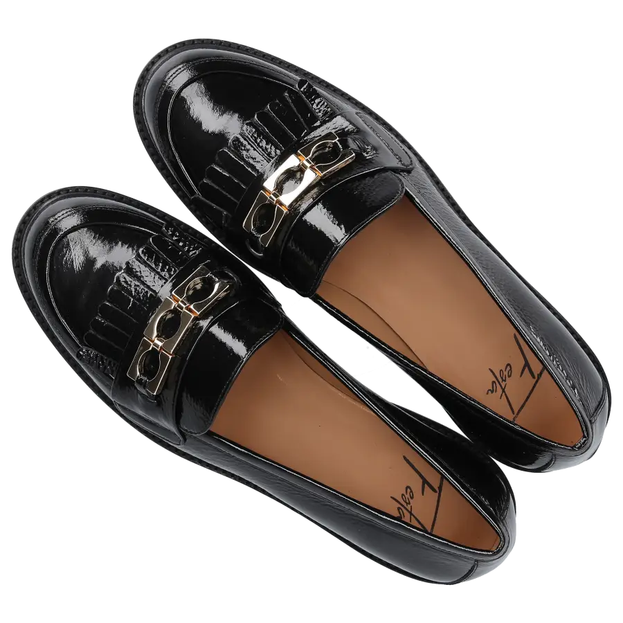 Roberto Festa - Loafer AYKO FUTURE Lackleder - schwarz