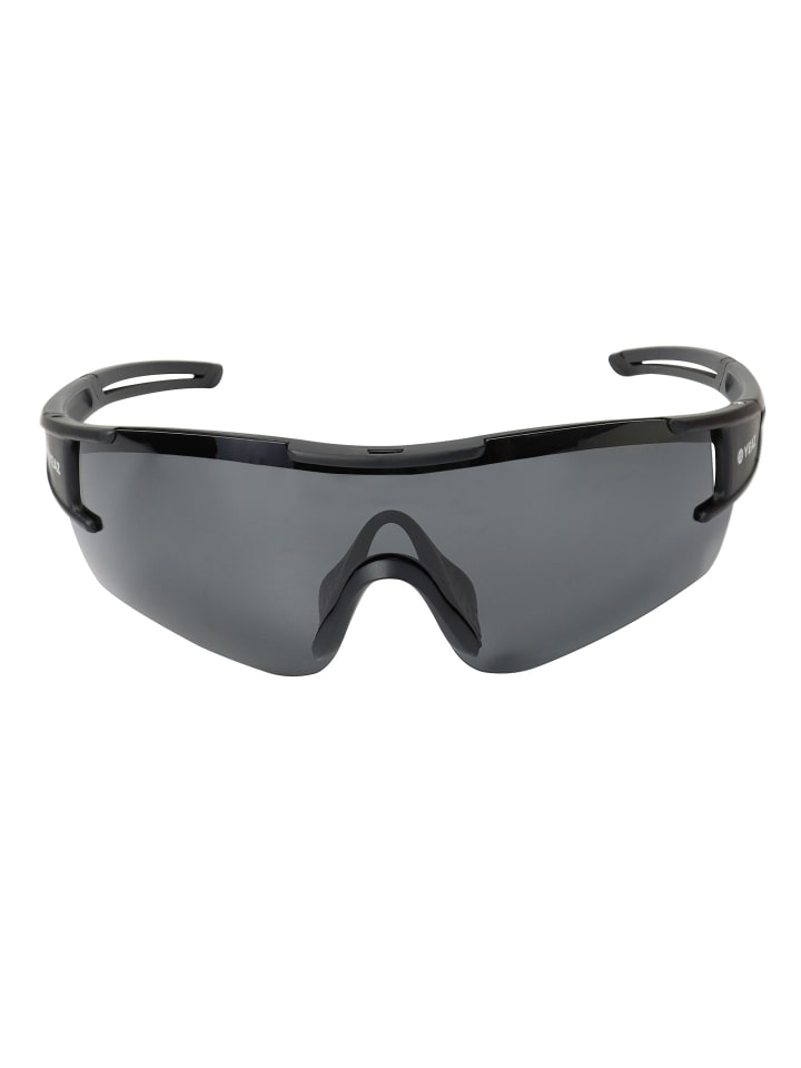 YEAZ SUNBLOW Sport-Sonnenbrille Black/Grey in grau günstig kaufen onesize