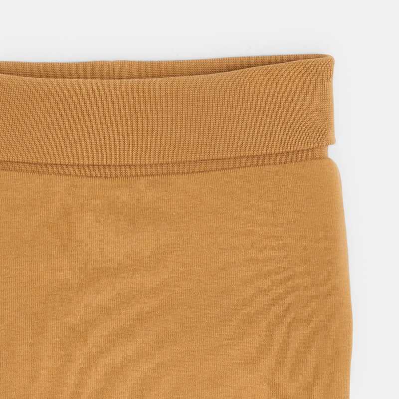 Pantalon réversible en jersey marron naissance