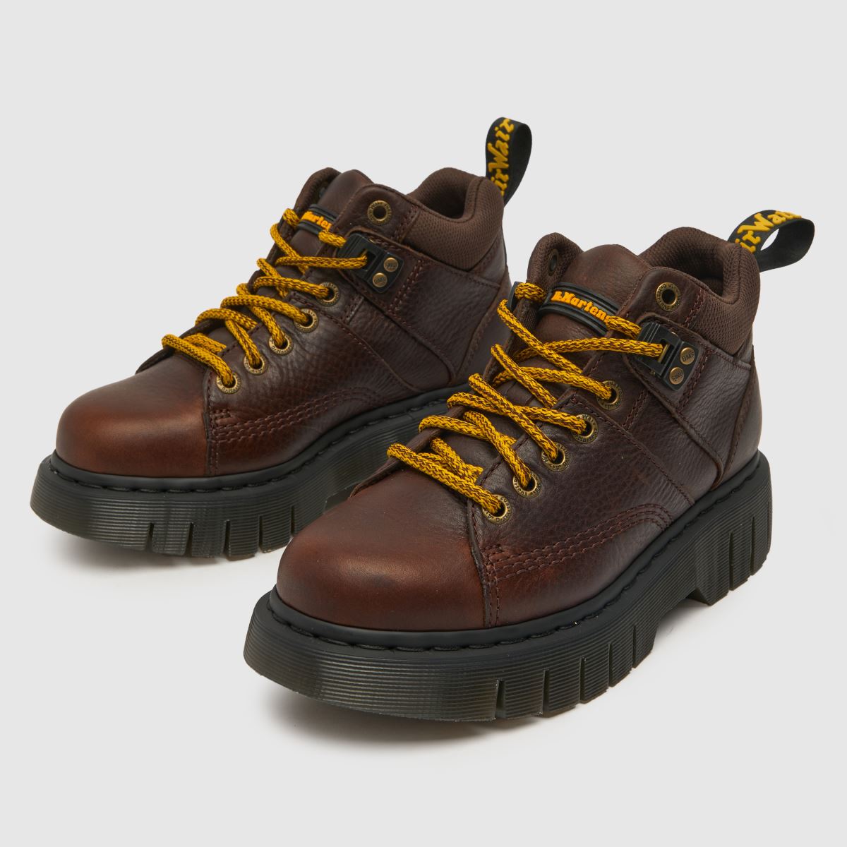 Dr Martens – Woodard – Mörkbruna vandrarstövlar