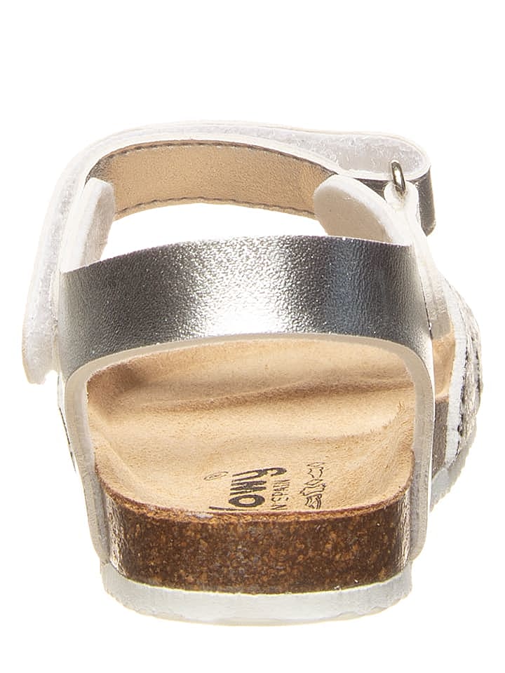 billowy Sandalen in Silber günstig kaufen 35