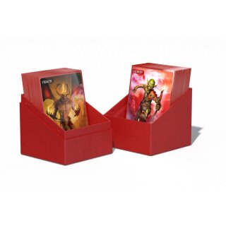 Ultimate Guard Return To Earth Boulder Deck Case 100+ Standardgröße Rot
