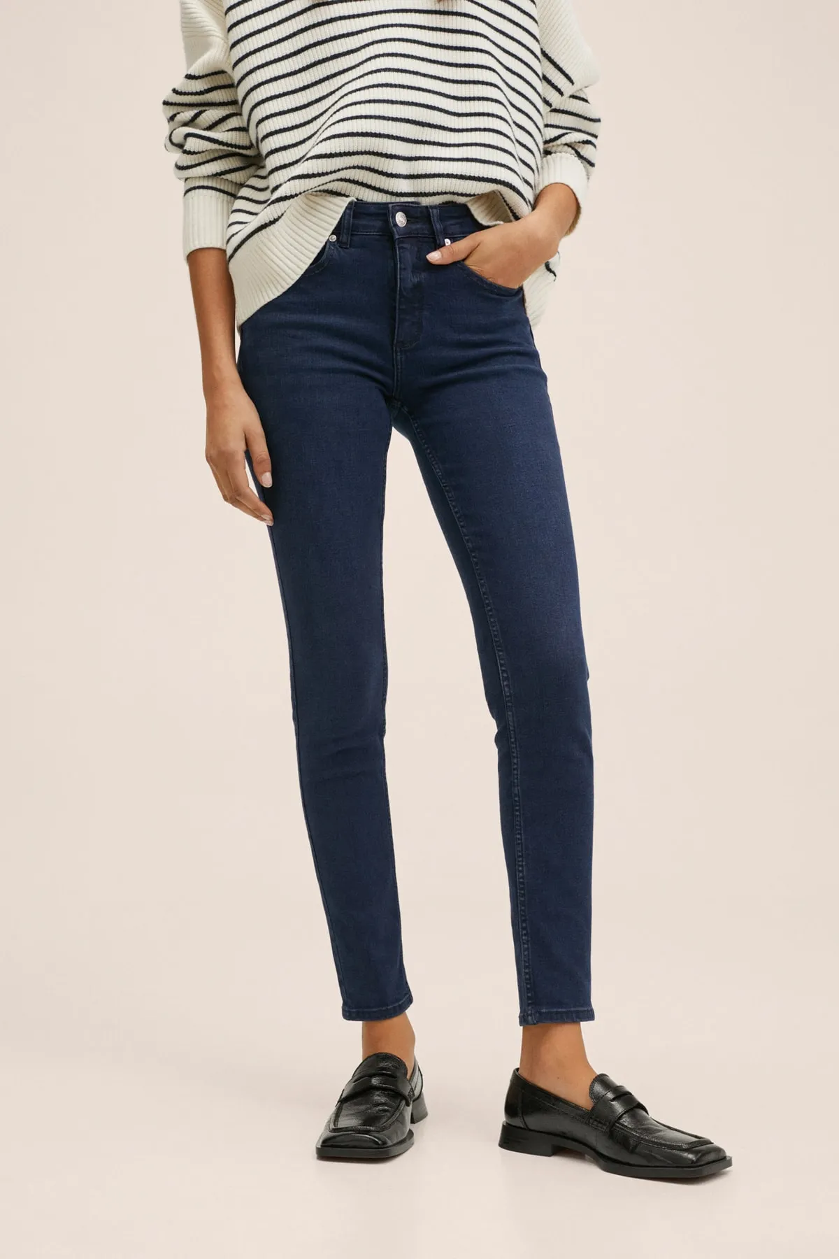 MANGO  27000653 Damen/Mädchen Tief Dunkelblau