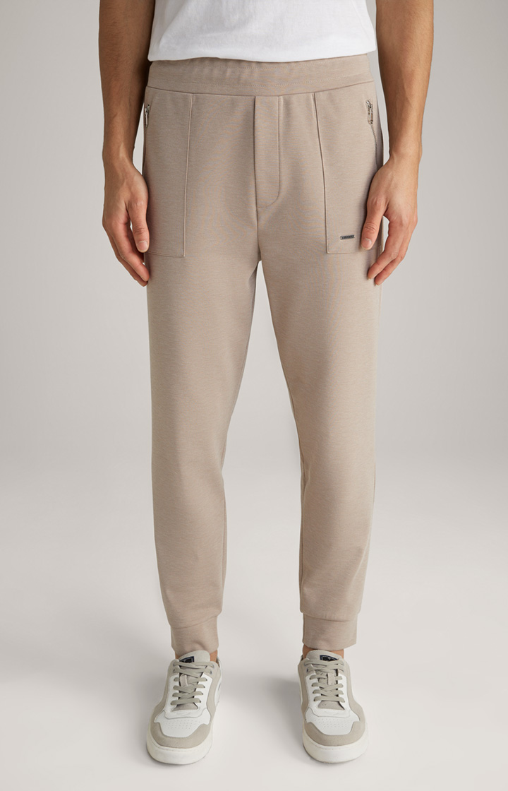 Joggpants Tiano in Hellbraun