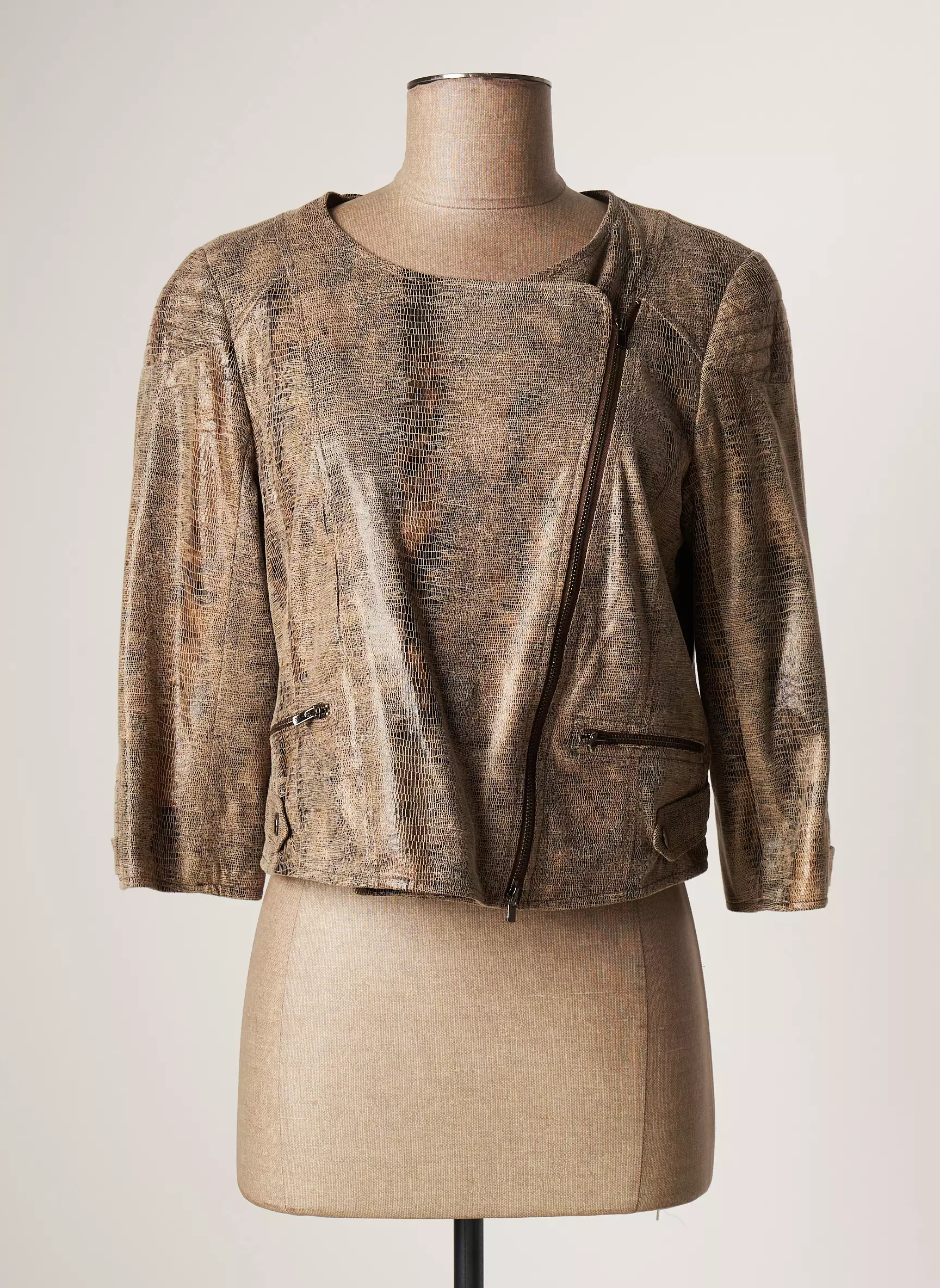 Lauren Vidal Vestechic Femme couleur marron