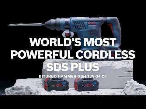 BOSCH 18V BITURBO Brushless 4kg Tinta para tatuagem SDS Plus Skin 0611914041