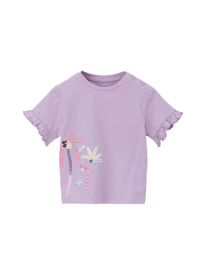 s.Oliver T-Shirt kurzarm in Lila günstig kaufen