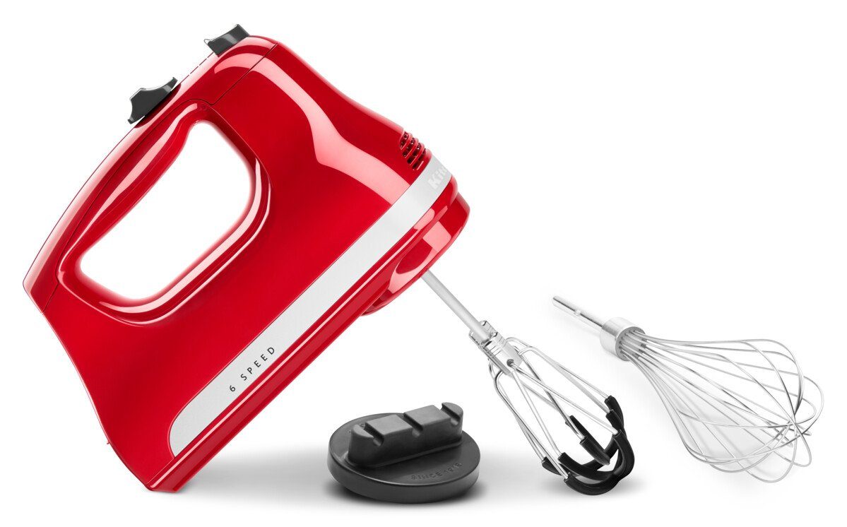KitchenAid Handmixer KitchenAid Handrührer mit 6 Geschwindigkeitsstufen und Flexi-Rührern
