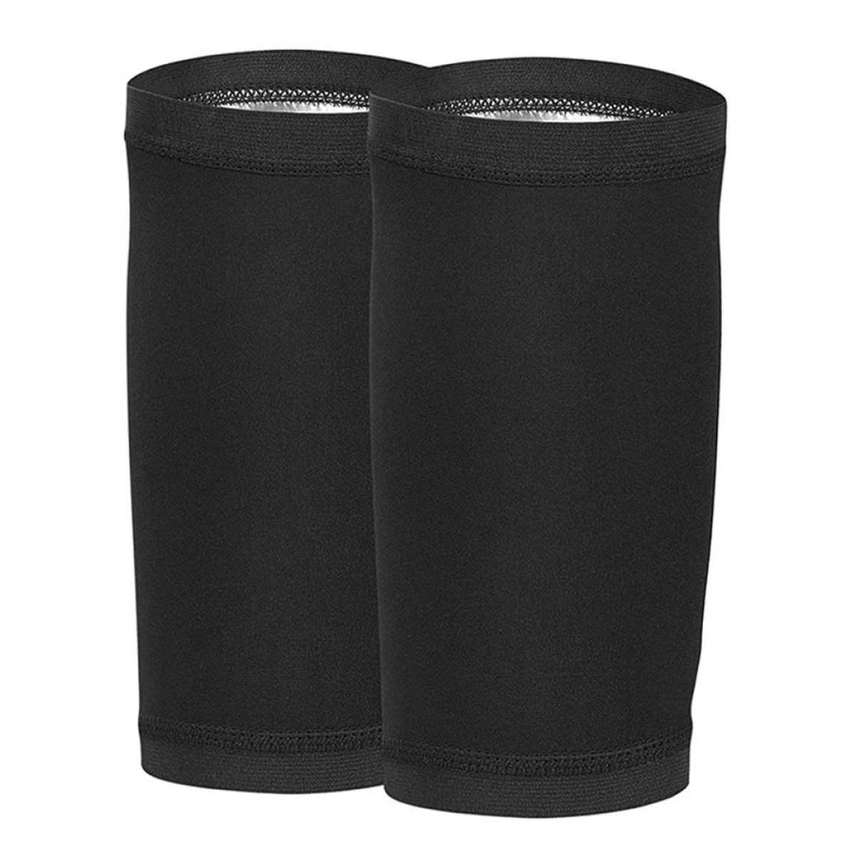 JedBesetzt Schweißband Sauna-Armformer zum Abnehmen,Außen schwarz und innen silber,2XL/3XL