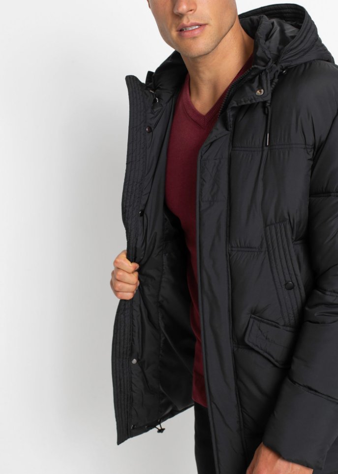 Outdoorjacke mit Kapuze
