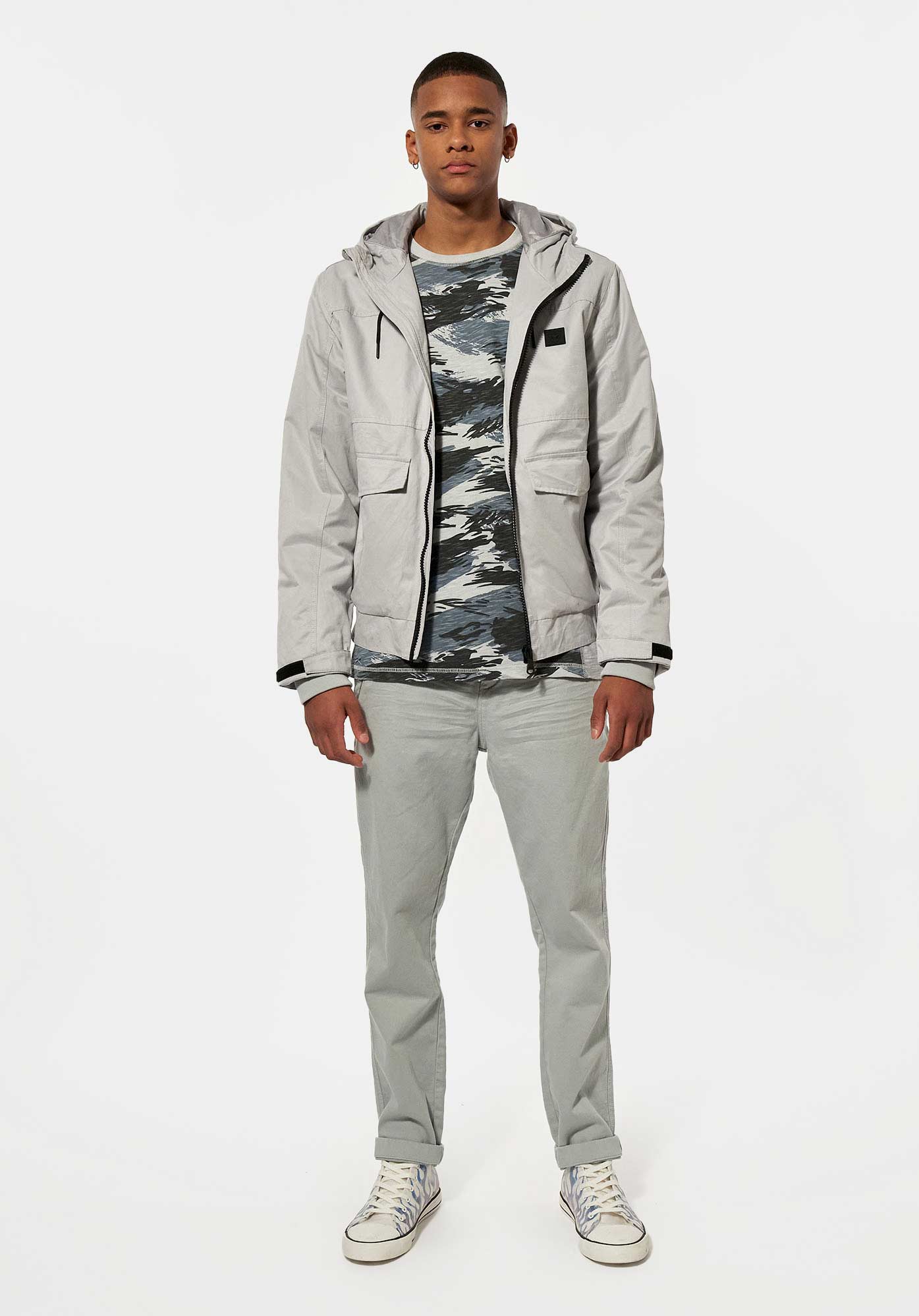 NACHO  Blouson bleu Homme
