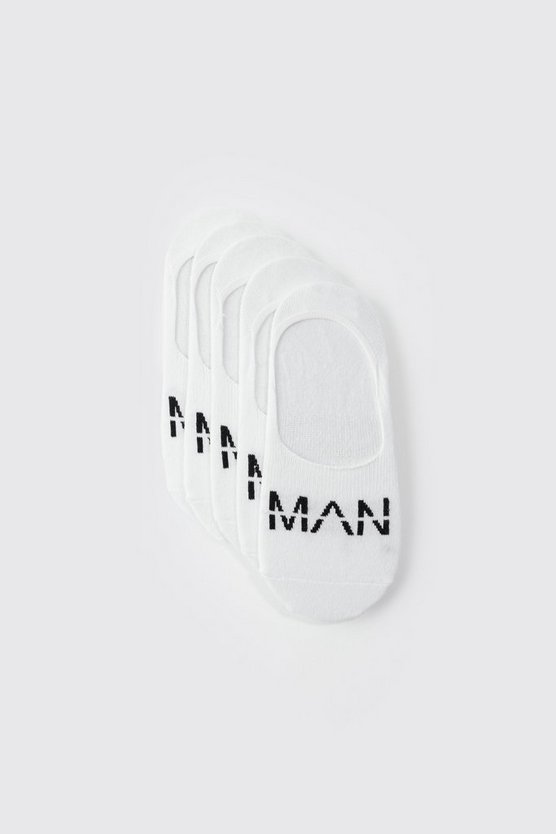 5er-Pack unsichtbare Man-Socken