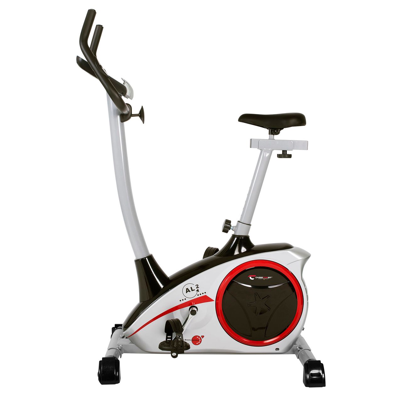 Christopeit-Sport Christopeit Sport Heimtrainer Ergometer AL 2 silber