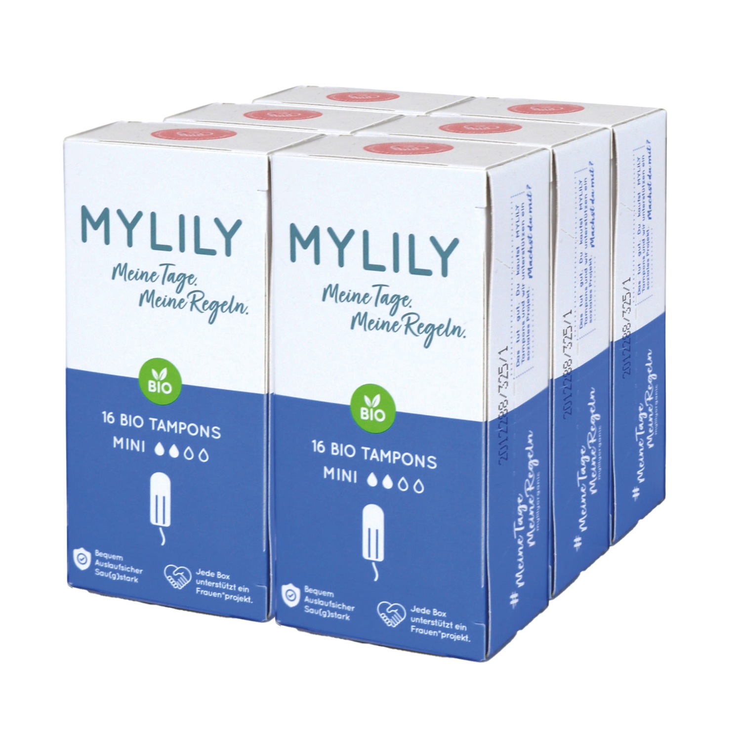 Bio-Tampon Normal 6er Vorratspack