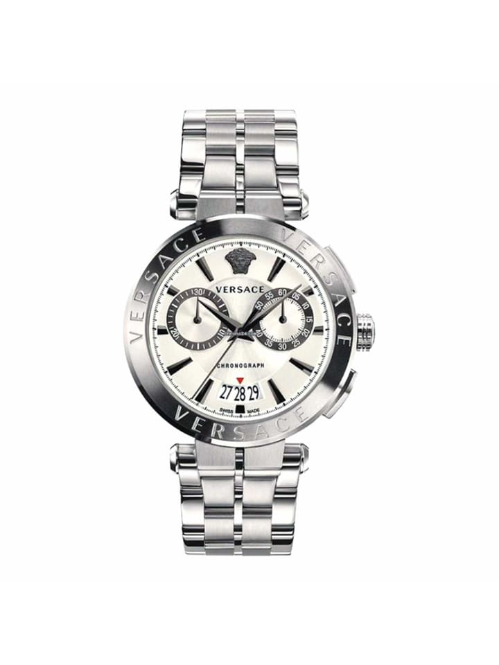 Versace Schweizer Uhr Aion silberfarben in silber günstig kaufen onesize